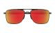 Oakley 0OO4124 412413 62 MATTE BLACK PRIZM RUBY Metal Man